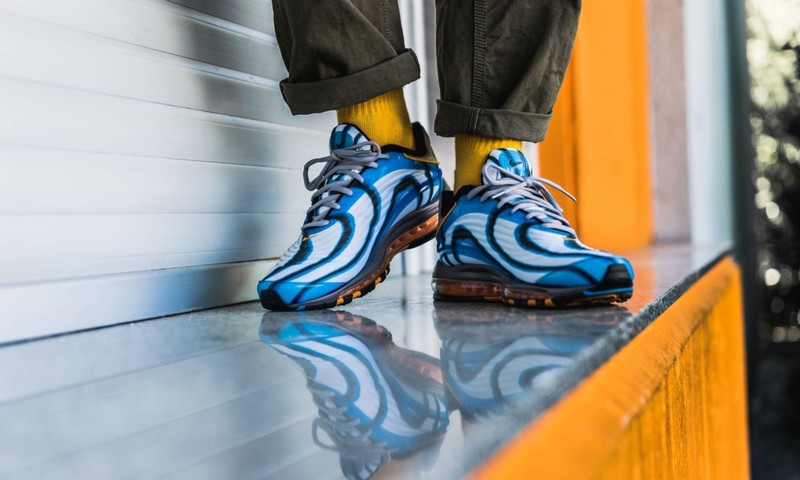 Nike air max shop deluxe blue orange